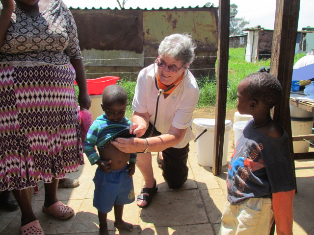  Nyefulo 2yr old boy being assessed by June 